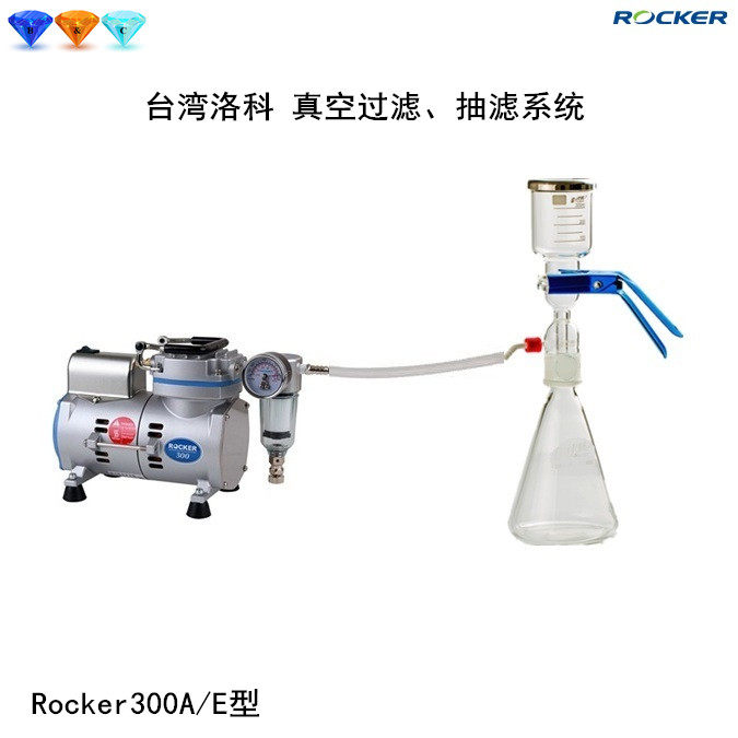 洛科仪器Rocker300E/A真空抽滤抽吸溶剂过滤器装置系统组合
