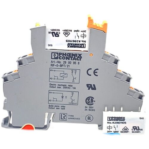 原装 RIF-0-RPT-24DC/21 菲尼克斯继电器ART-No.2900958 2903370