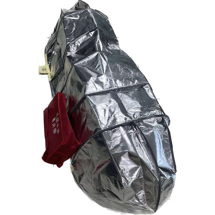 火灾扑救逃生避火罩锡箔纸阻燃隔热防火罩火场自救避火罩