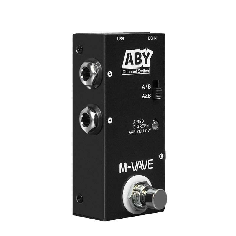 M-VAVE路线选择器ABY音频分线器 吉他效果器线路AB盒选择单块踏板