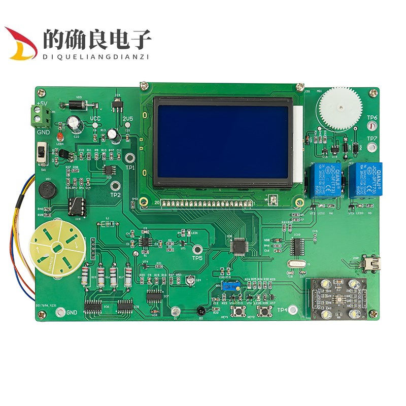 自动物料分拣统计系统竞赛套件电子产品设计与应用技能焊接电路板