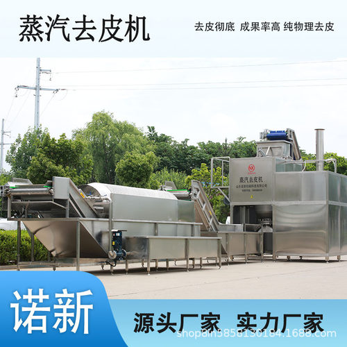 诺新机械蒸汽多功能果蔬去皮机