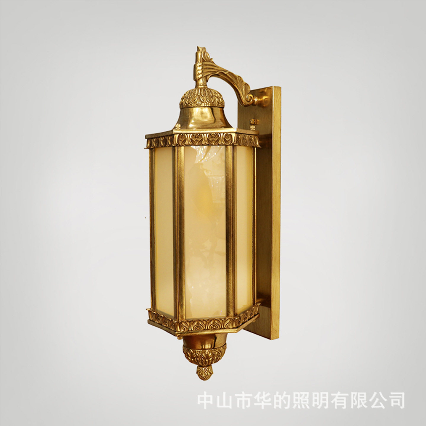 法式全铜复古奢华防水户外壁灯