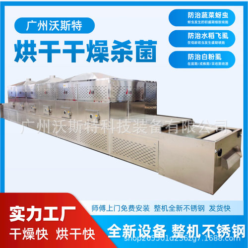 沃斯特杂粮熟化微波烘焙设备
