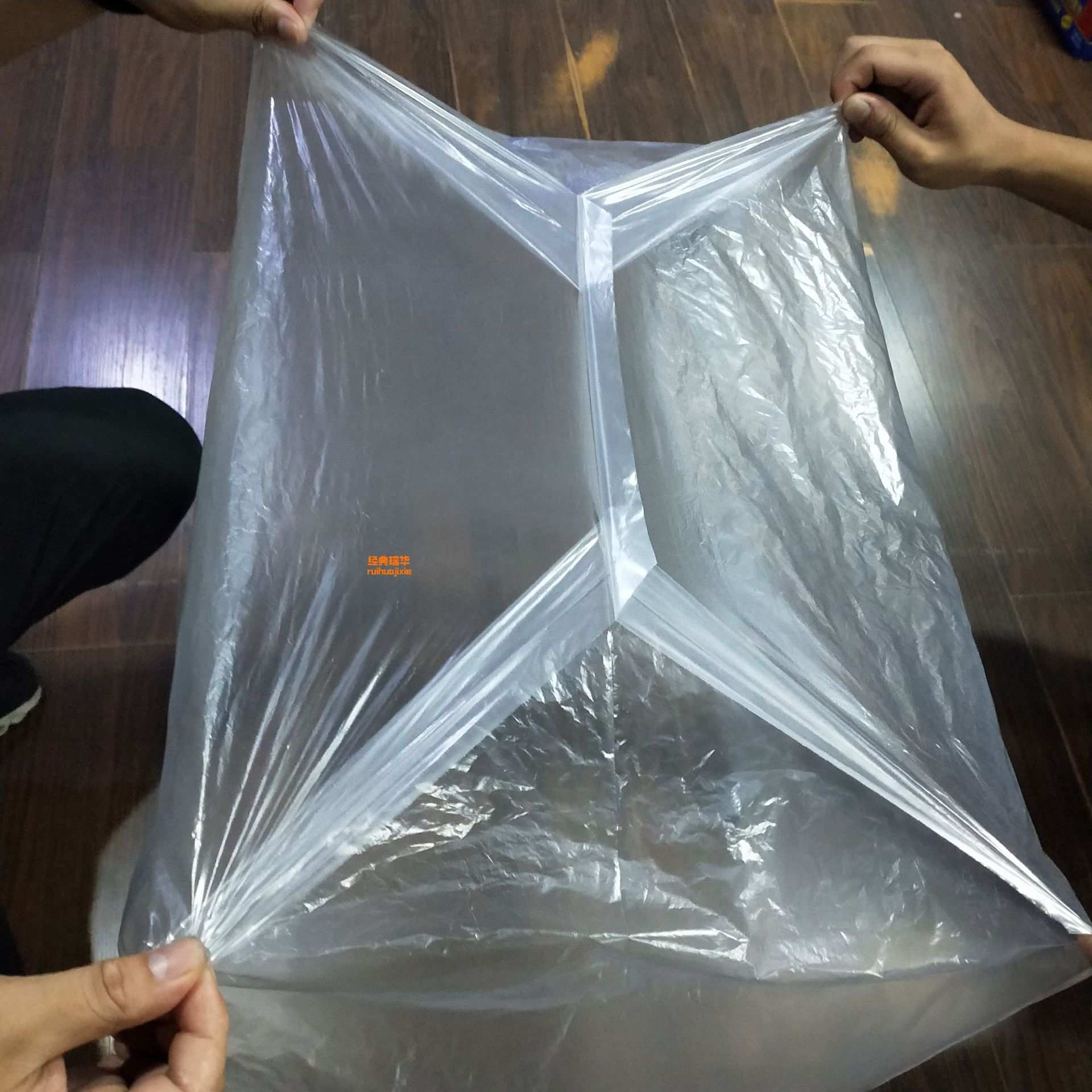 瑞安机械供应900型pe方底袋制袋机 纸箱立体内衬袋制袋机