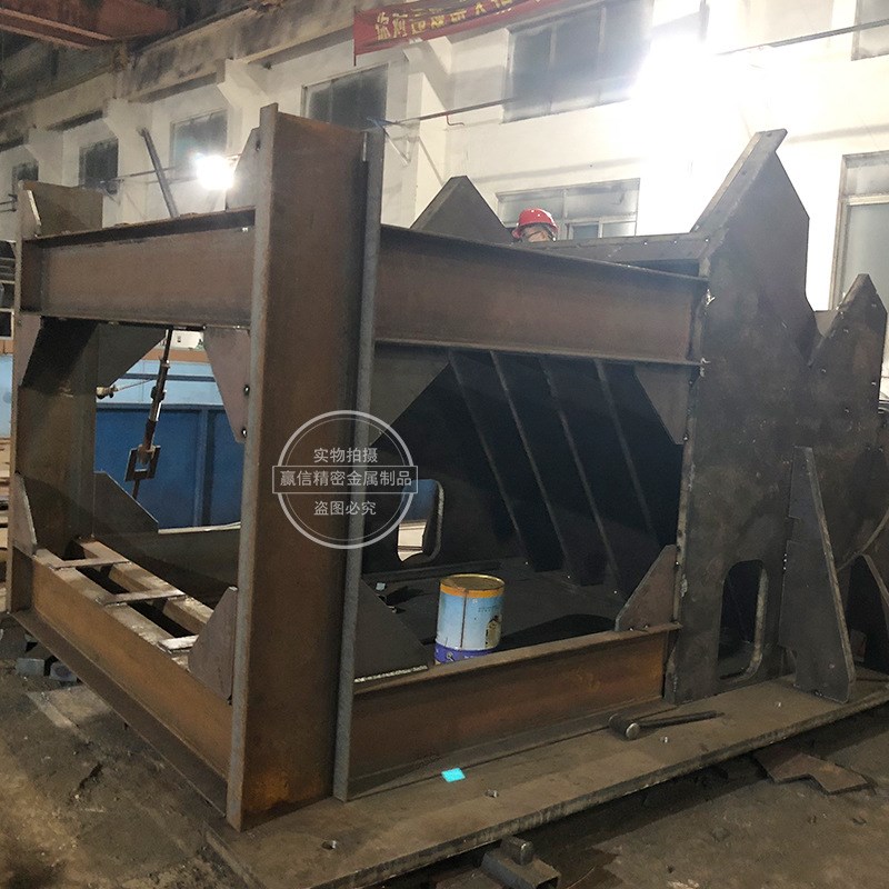 大型机架焊接加工 龙门架加工定制 Q235钢材不锈钢方通机架加工