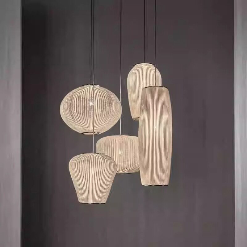 西班牙设计师轻奢网状餐厅吊灯
