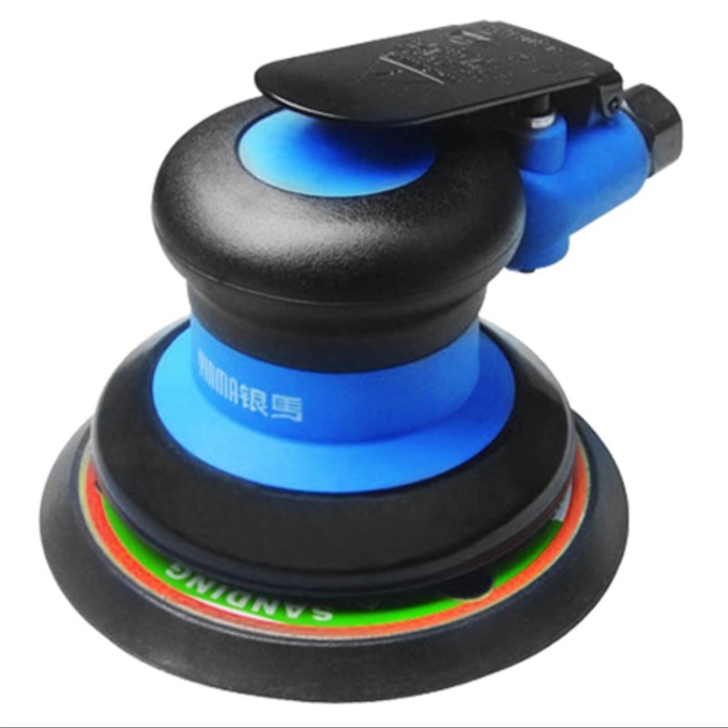 银马之星YM-4151C气动打磨机125MM砂纸抛光机干磨机汽车打蜡机