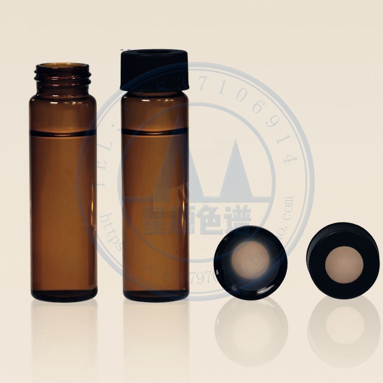 40ml60ml棕色存储瓶含盖垫 样品瓶 实验室分析瓶 玻璃螺旋口瓶