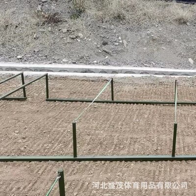 户外高低地桩网障碍训练匍匐前进F高低姿网训练移动式地桩网