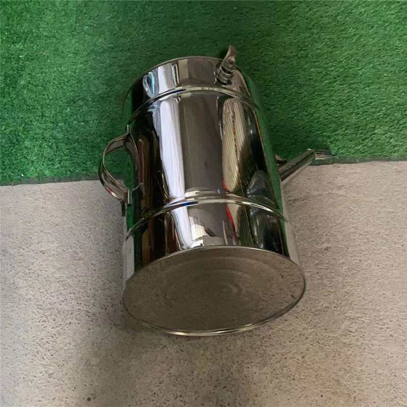 二级过滤进出口带过滤网长嘴加油桶汽油桶油箱精品镀锌加厚加油壶