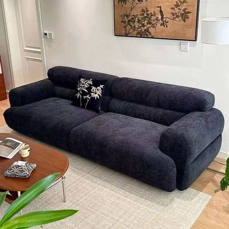 新款山谷法式复古小户型沙发布艺美式沙发现代简约客厅雪尼尔沙发