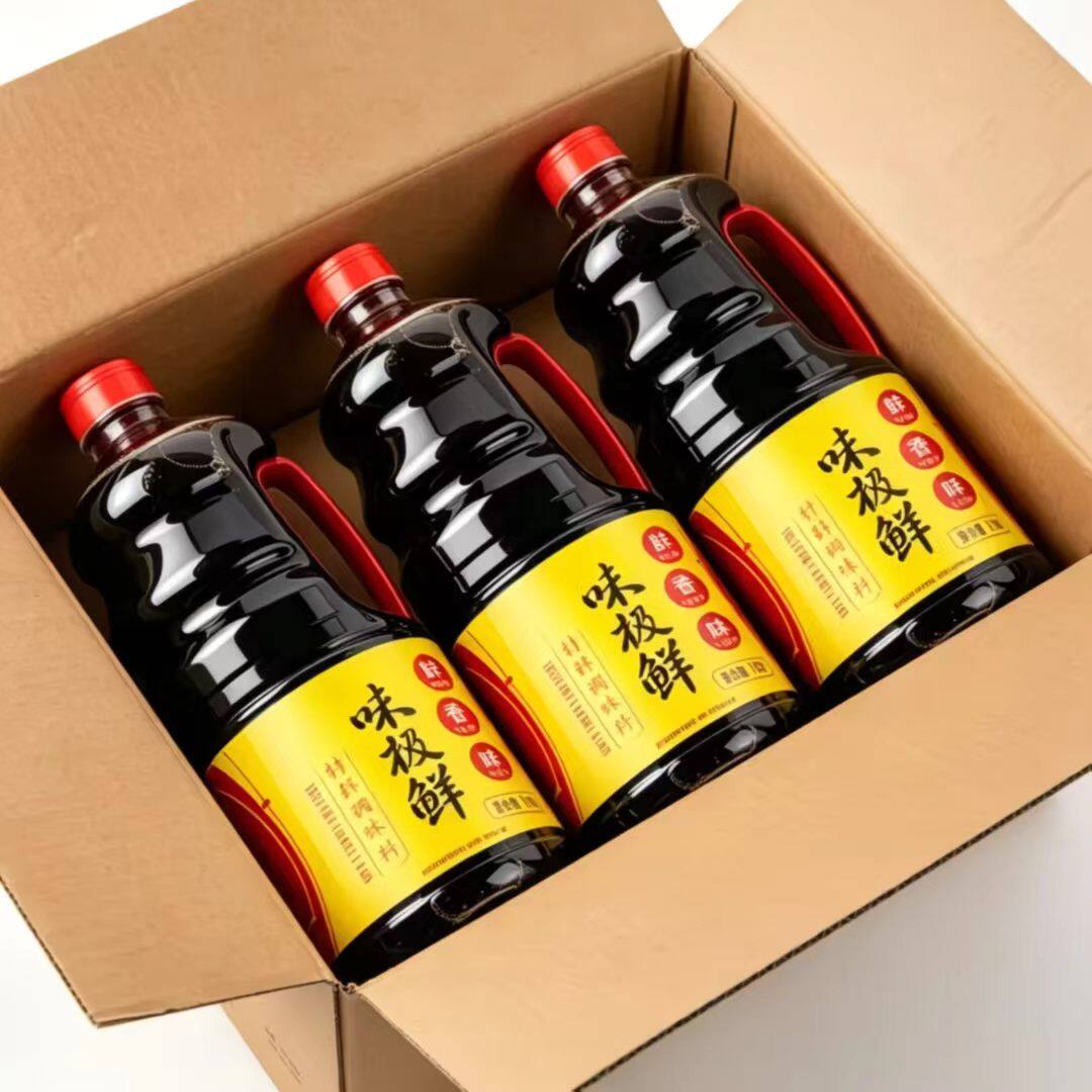 清仓批发价】2.1kg味极鲜家用凉拌炒菜烹饪提鲜调味汁品酿造酱油