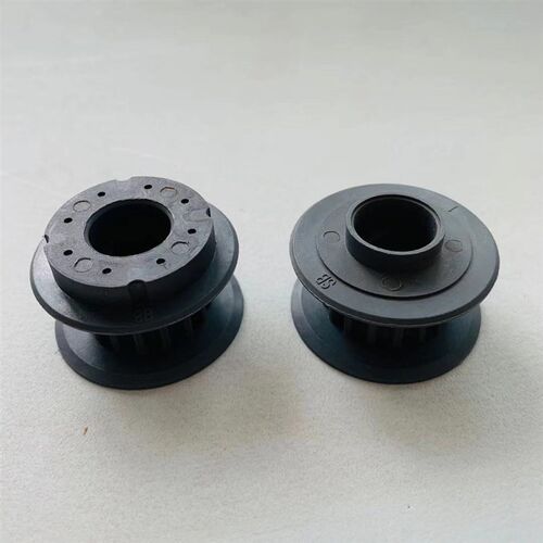 适用蒂森电梯F9门机皮带轮K200 K300佛马特门机编码器同步轮配件