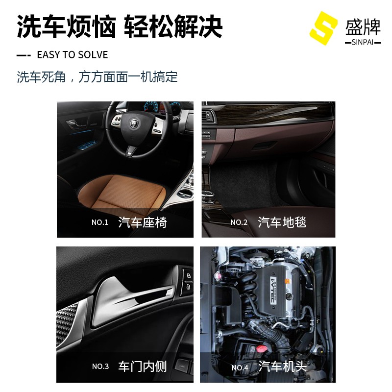 龙卷风内饰清洗枪洗车枪喷壶吹尘汽车引擎引擎舱顶棚喷枪泡沫枪