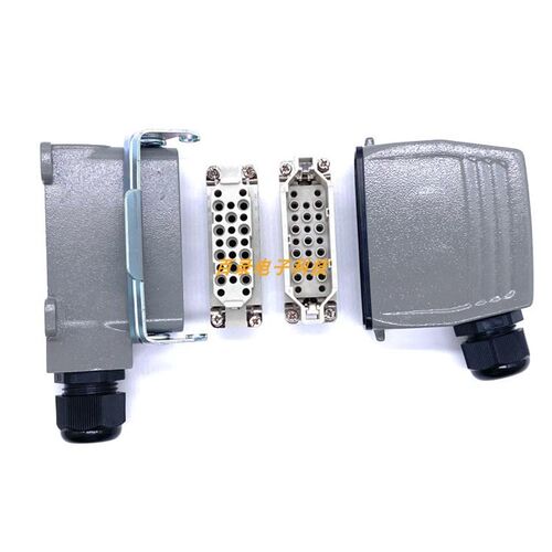威乐重载连接器 HD-025-M/F 25针25芯封底侧出线 16A外壳 唯恩