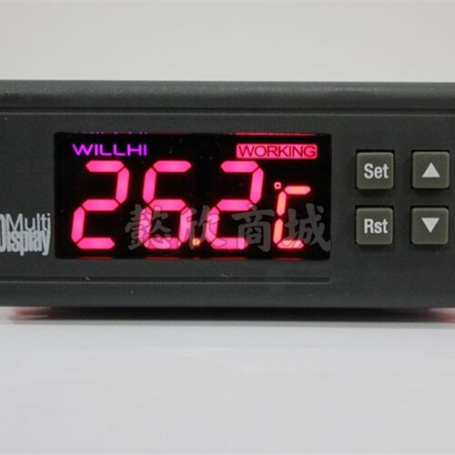 正品WILLHI威尔海WH7016E温控器高精度数显温度控制器孵化温控仪
