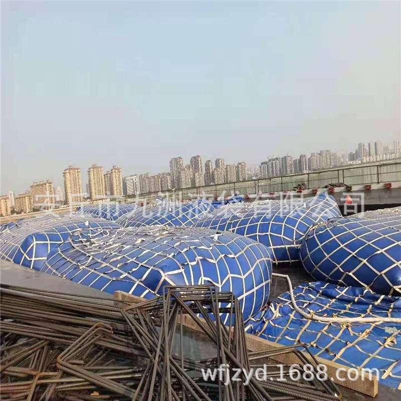 建筑桥梁预压水袋 大型加厚可折叠pvc水囊 桥梁预压测试软水袋