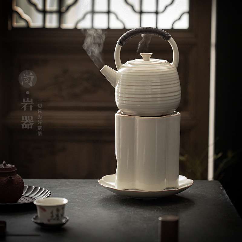 围炉煮茶复古碳炉煮茶器碳烤炉套装户外家用小茶壶陶瓷炭酒精炉子