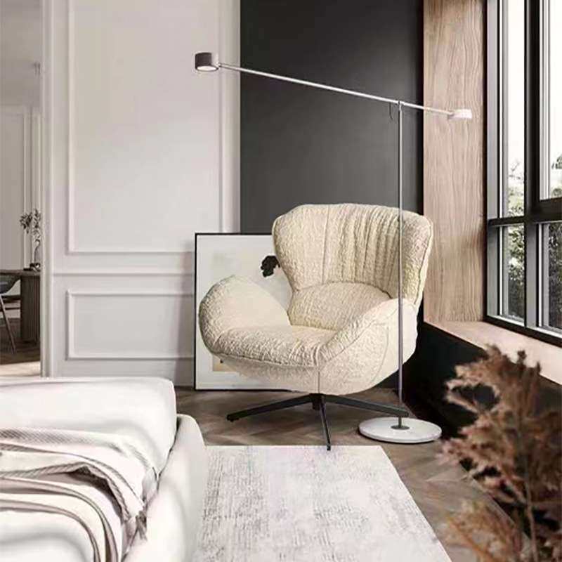 天鹅椅Swan chair/泡泡羽绒单人沙发转椅大靠背读书椅现代单人椅