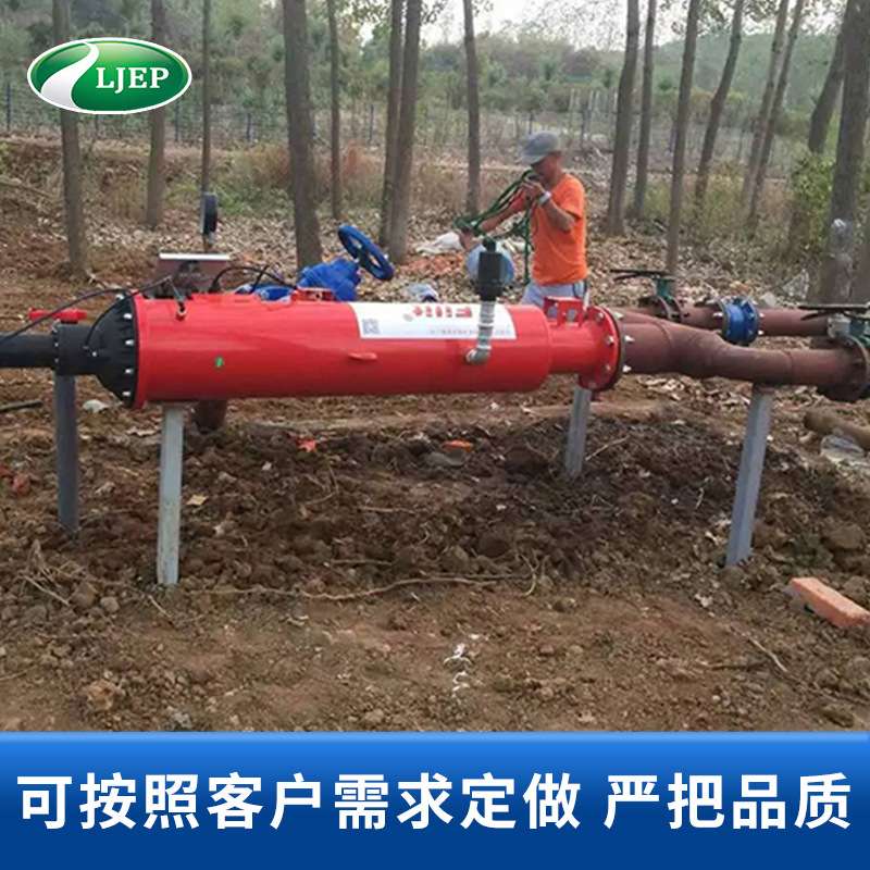 水力驱动过滤器 全自动吮吸立式过滤器 灌溉水力驱动自清洗过滤器