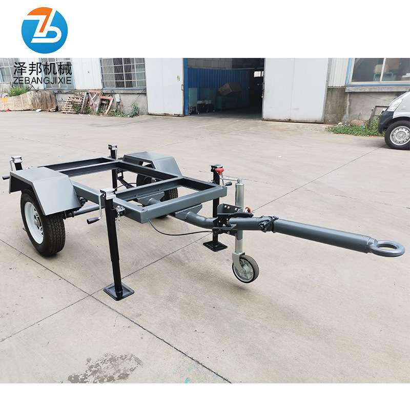 两轮骨架拖车发电机组移动式框架牵引拖车工具运输拖车应急照明