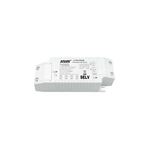 0/1-10V缓亮启动超深度智能调光调色温DC9-42V15W筒射灯调光驱动