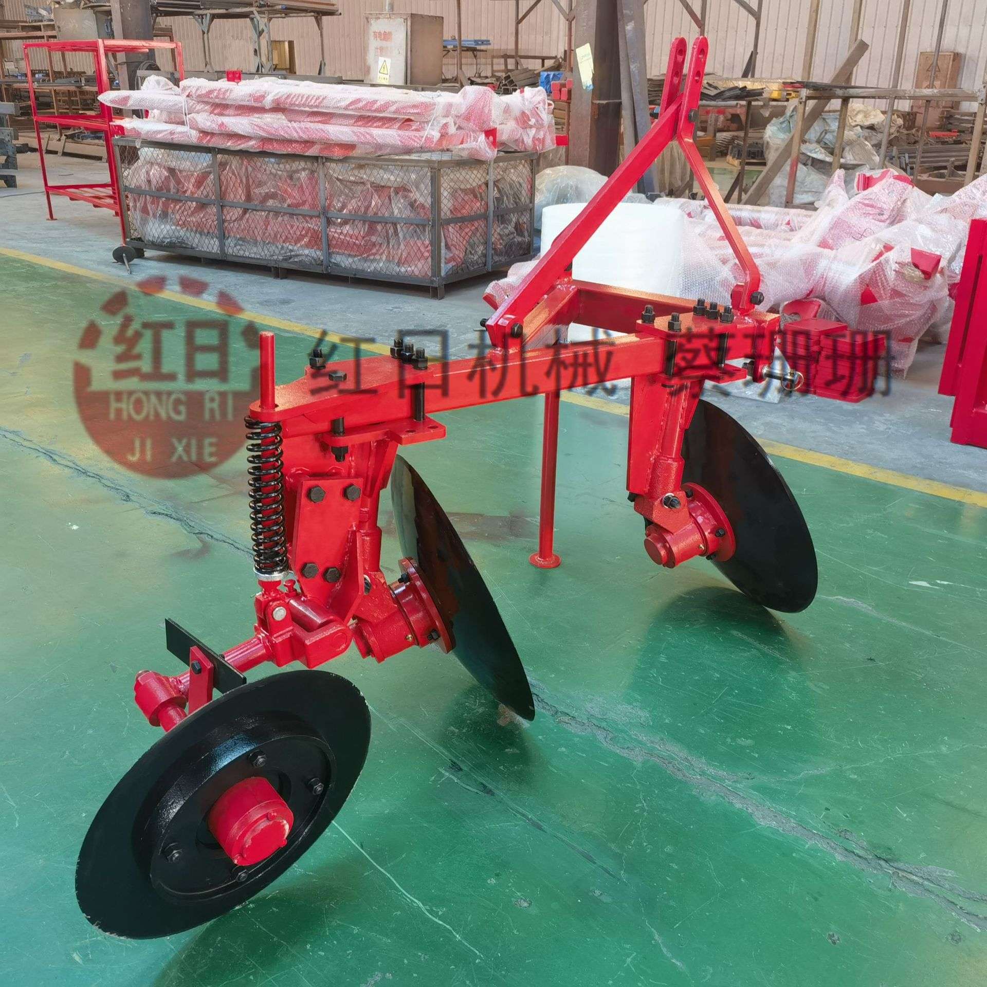圆盘犁1LYQ-220轻型圆盘犁厂家供应拖拉机带圆盘犁 轻型圆盘犁