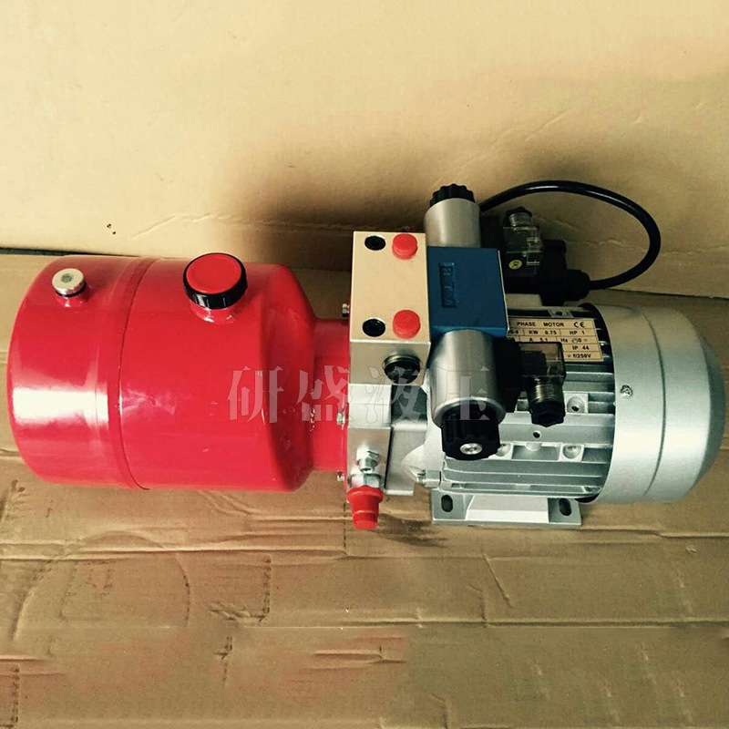 AC220v交流液压站双作用液压动力单元液压系统配件直流微型液压站