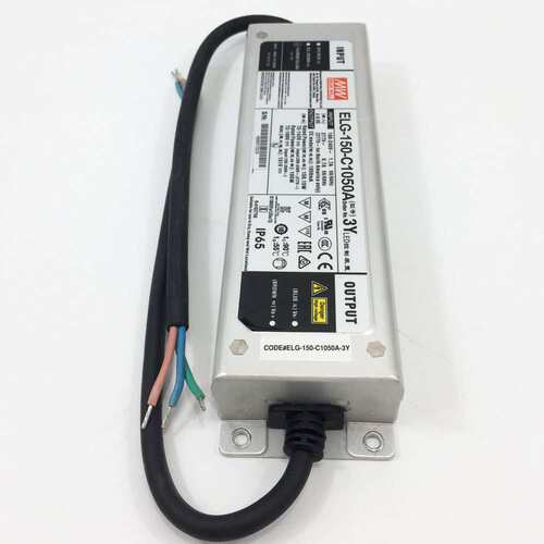 现货ELG-150-C1050A-3Y防水开关电源150W户外LED明纬恒流电源