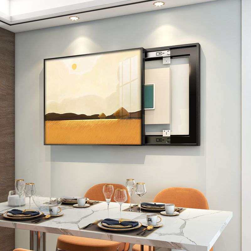北 配电箱装饰画现代抽象电表箱装饰遮挡餐厅电闸箱弱电箱挂画