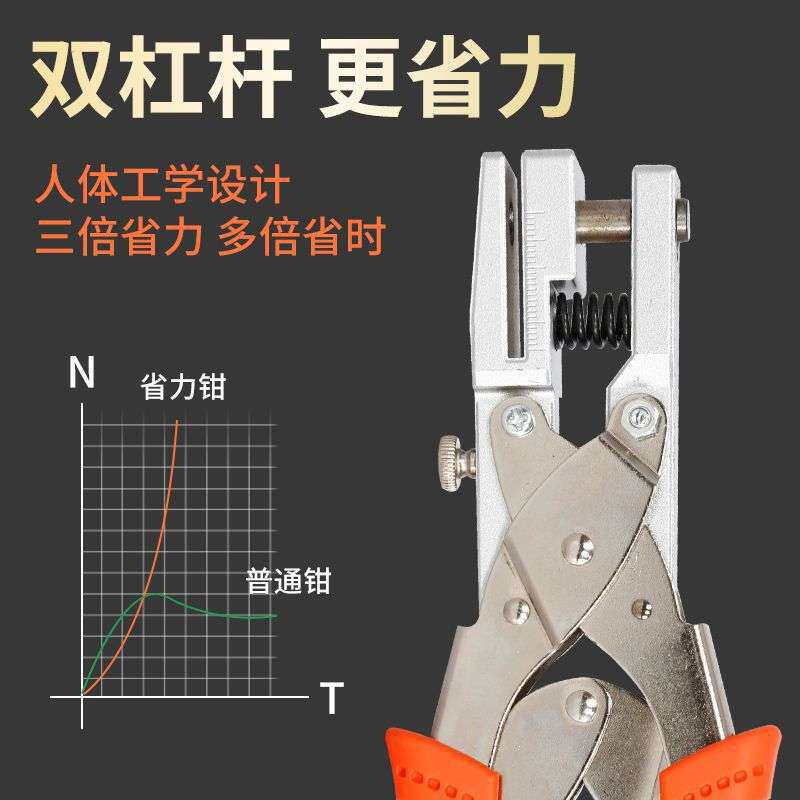 生态板封边条打孔钳冲孔器成孔钻头木工无钉眼工具神器限位打孔器