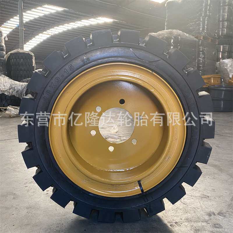叉车实心轮胎合力杭州杭叉3/3.5吨后轮650-10前轮28*9-15 8.15-15