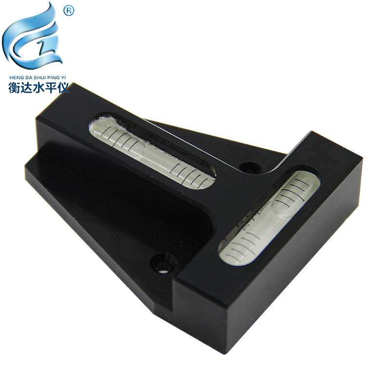 磁性水平仪T型水平泡水准泡水准仪便携式水准器全金属水平气泡珠