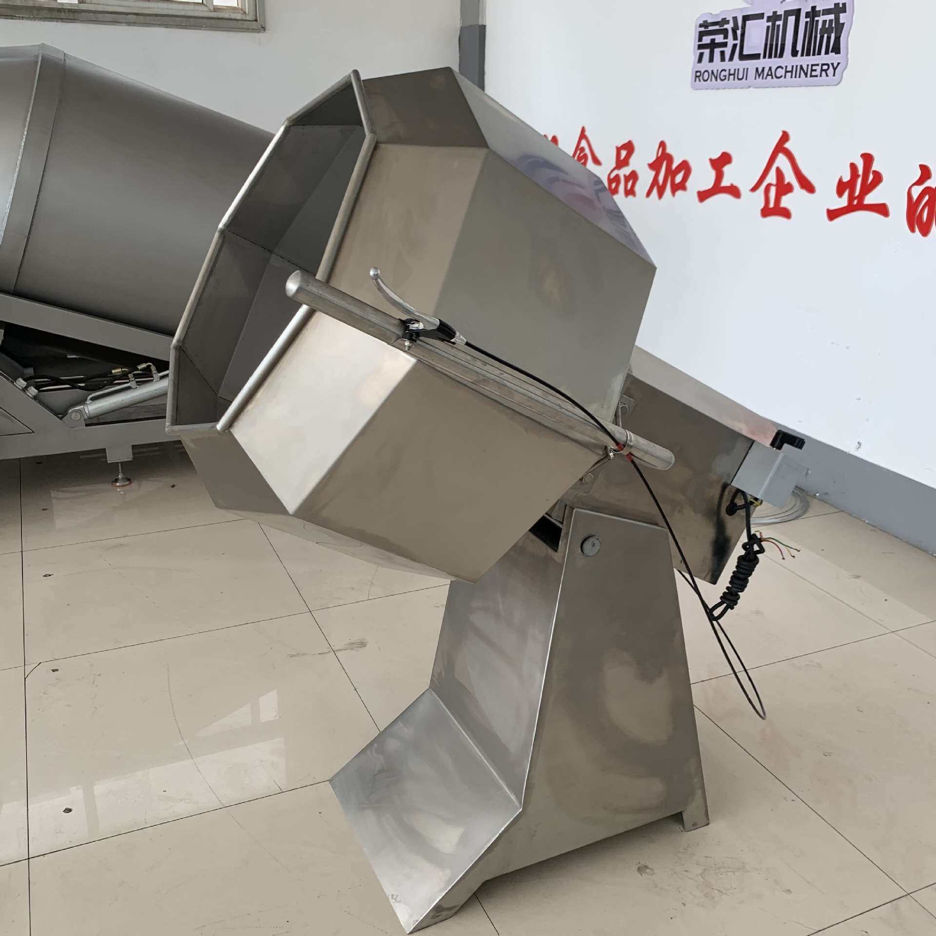 不锈钢立式八角拌料机 油炸虾片虾条搅拌锅 鸡爪腌制拌料机器现货