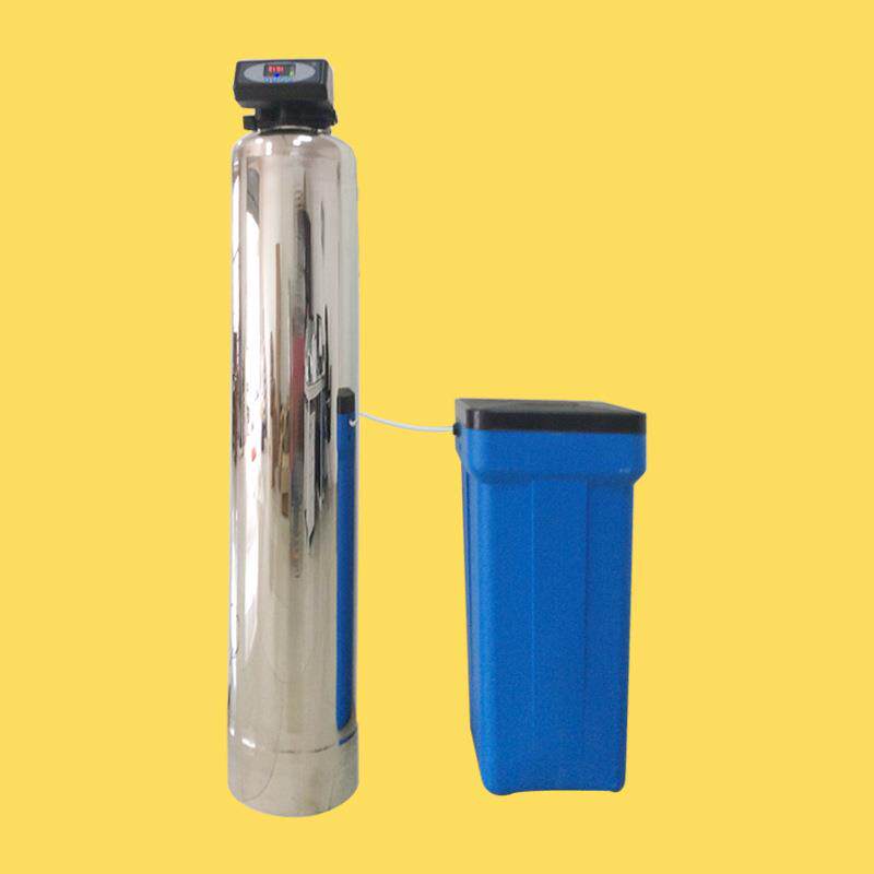 农村井水去水家用除水垢净水器1吨不锈钢小型自动软化水设备