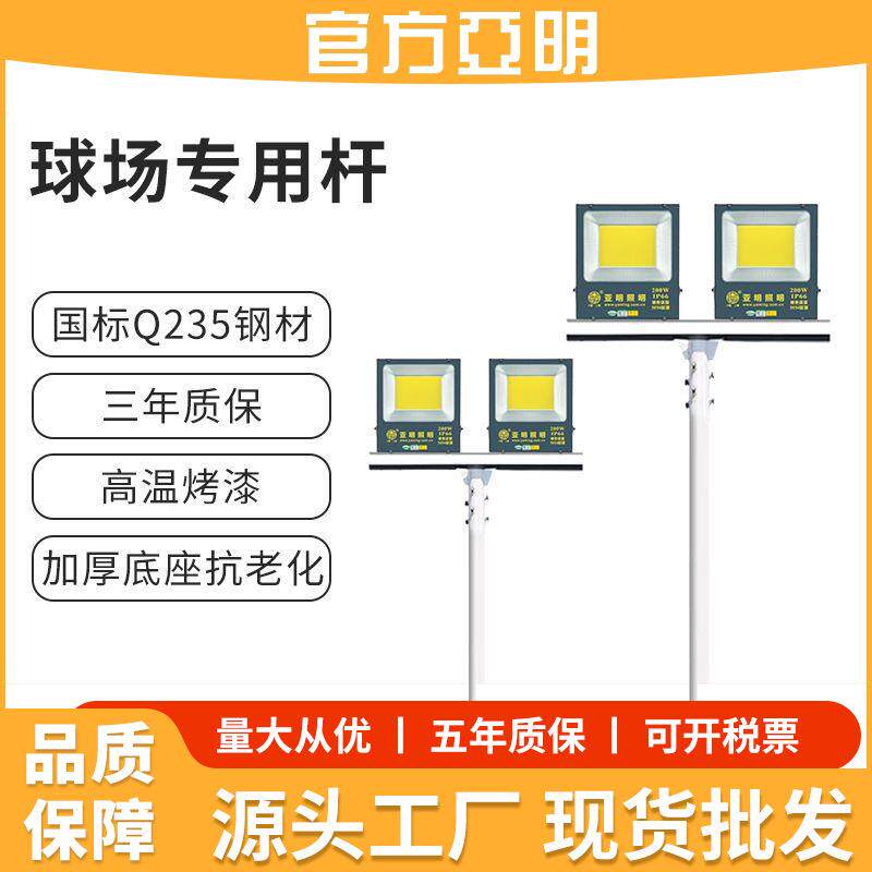 球场灯杆广场灯led高杆灯道路灯户外照明led路灯篮球场灯足球场灯