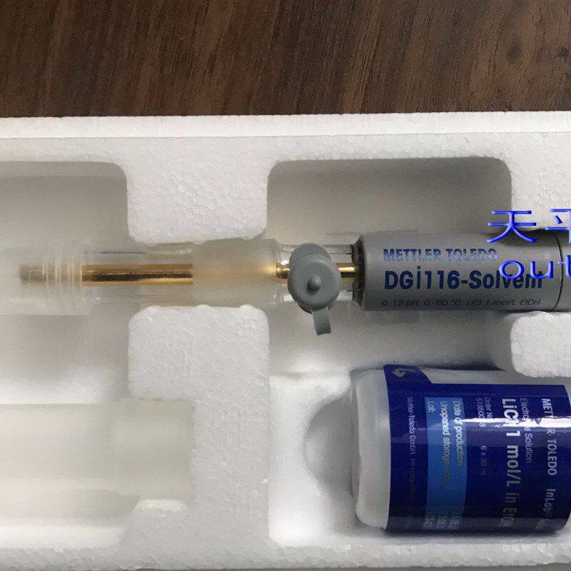 梅特勒托利多DGi116-Solvent即插即用复合玻璃pH智能电极51109505