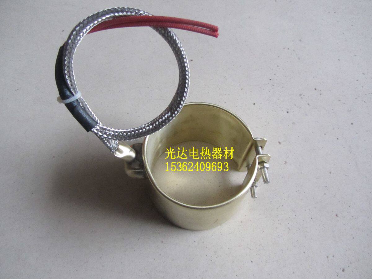 高品质铜发热圈 注塑机铸铜加热圈 射嘴电热圈套筒发热圈74*55MM
