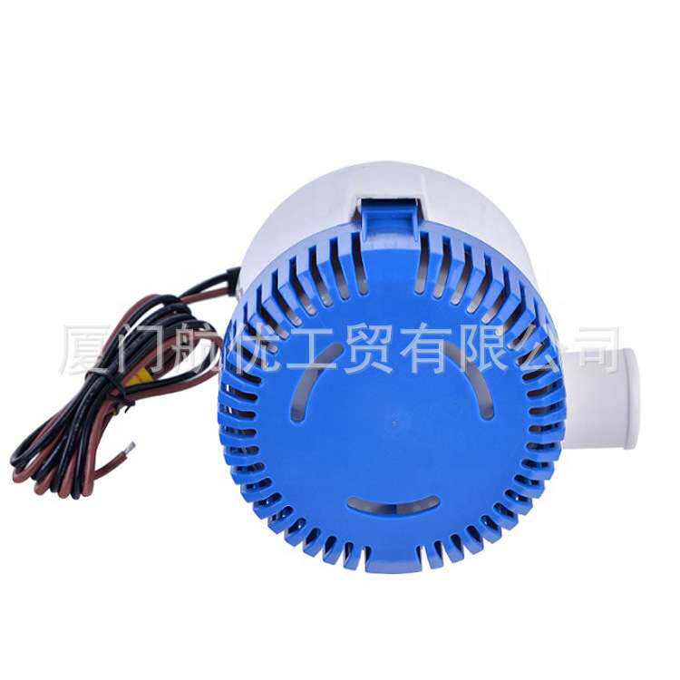 舱底潜水泵 12V直流微型排水泵 潜水船用排污海水泵4000GPH