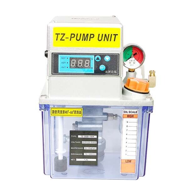 全自动电动润滑泵注油器 TZ2232 注塑机数控机床加工中心稀油泵