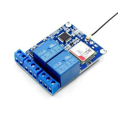 GSM-2路短信控制器 手机远程遥控开关水泵控制柜服务器重启