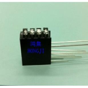LED方形灯座 方形4孔灯座 2X3X4发光二极管 四孔固定座 底座 灯套