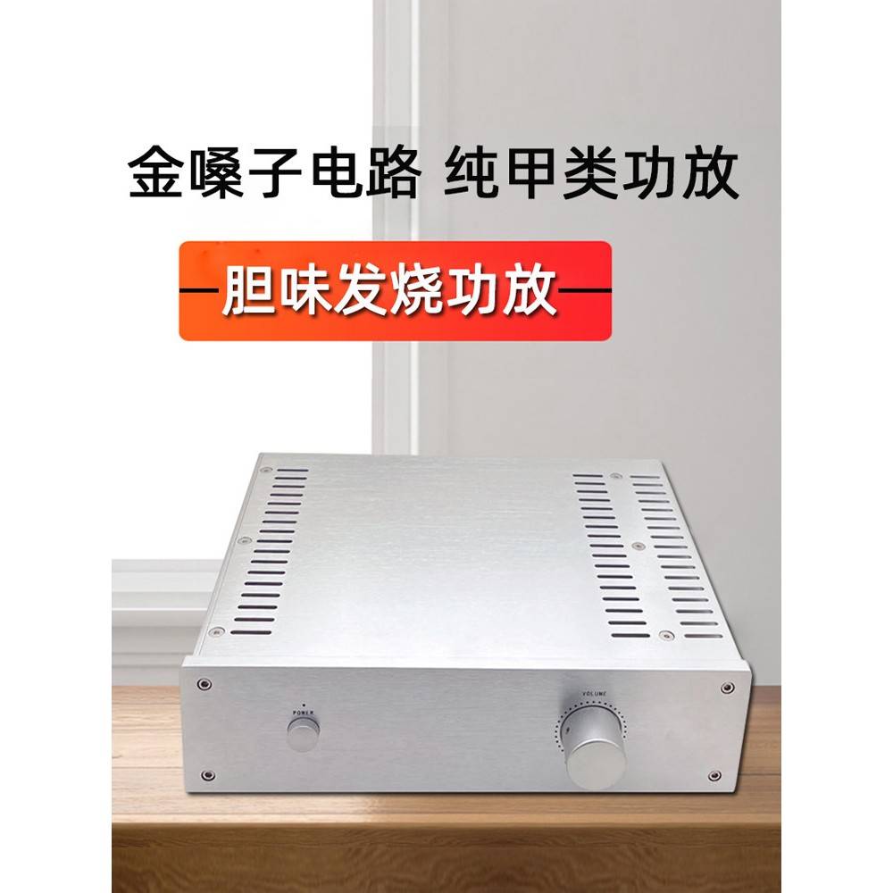 参考金嗓子E550功放机发烧场效应管甲类胆味功放优于3886/7293图片