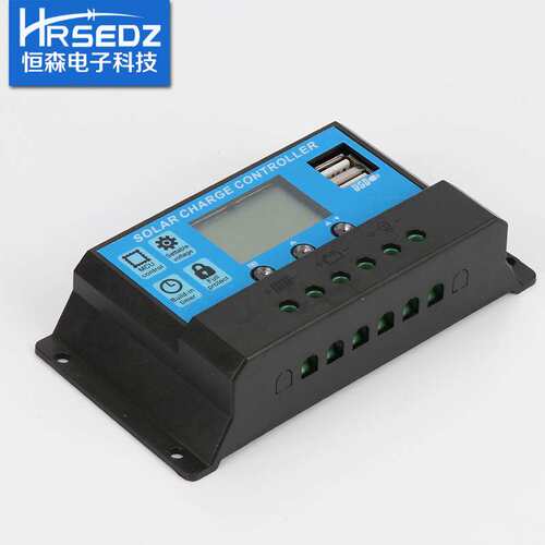 太阳能控制器  SC2430C-30A光伏控制器12V 24V自适应