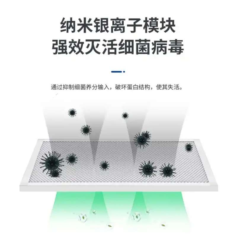 新风系统 全热交换循环 壁挂式空气净化器 过滤 去醛 除雾BG20R-W