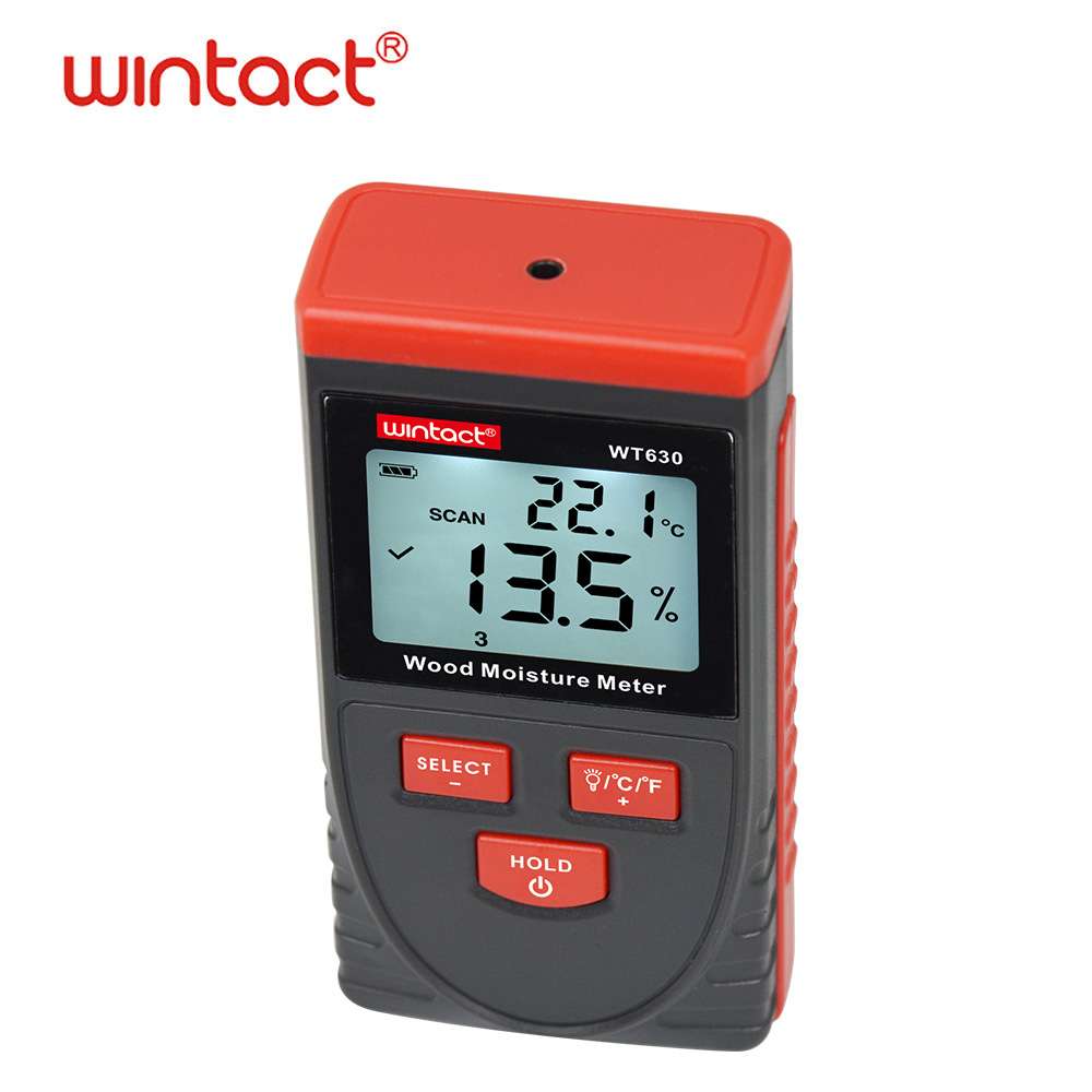Wintact WT630木材水分仪原木地板含水率Wood moisture meter