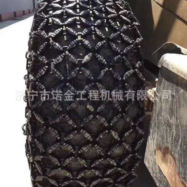 厂家供应装载机配件常林50铲车轮胎保护链 装载机防滑链