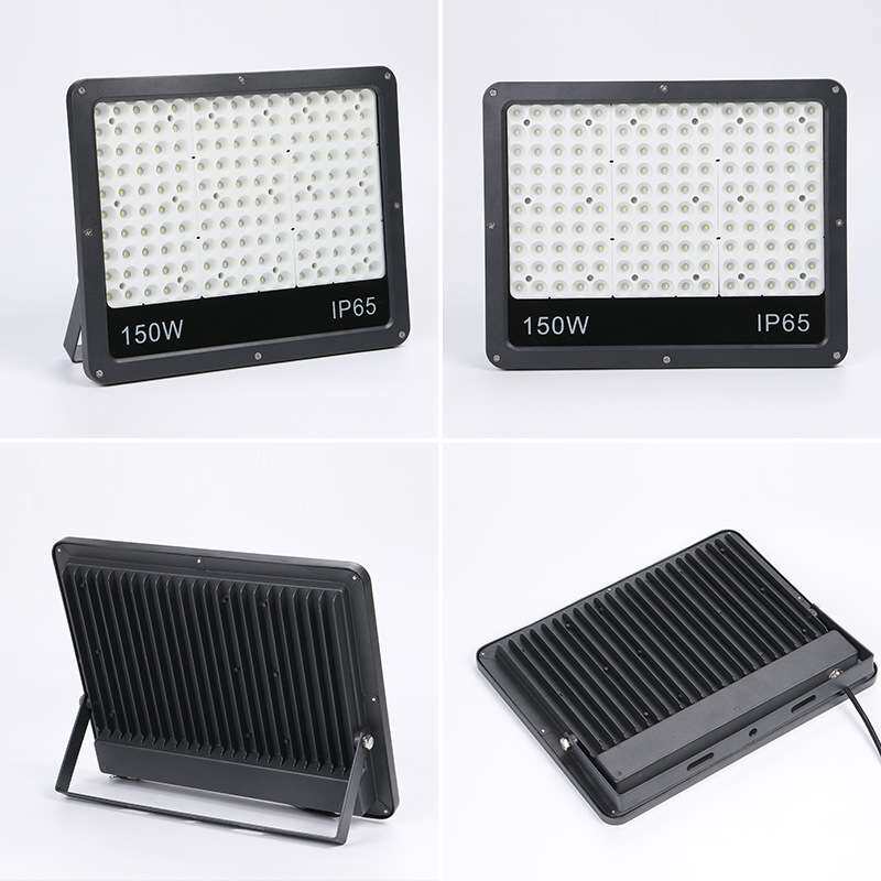 led投光灯高亮大功率户外广告牌防水投射灯厂房工地探照灯100W