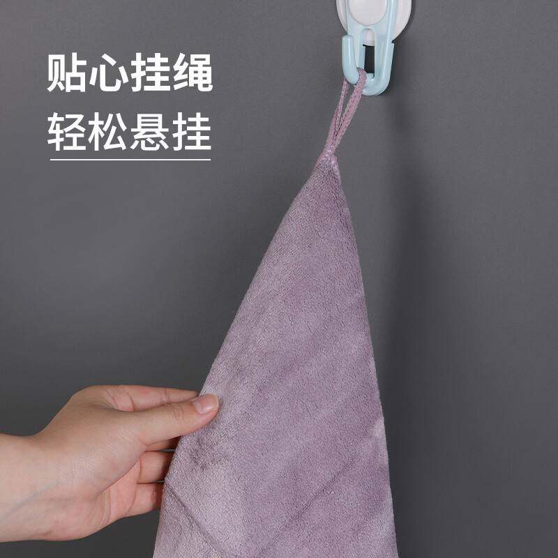 抹布细密纤维厨房清洁洗碗布吸水*百洁布快干